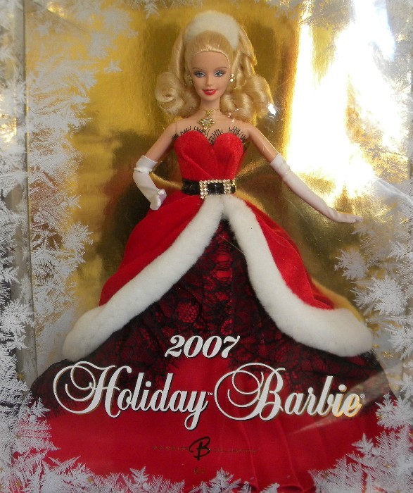 Barbie Natale.Happy Holidays Barbie