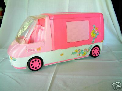 camper barbie anni 2000